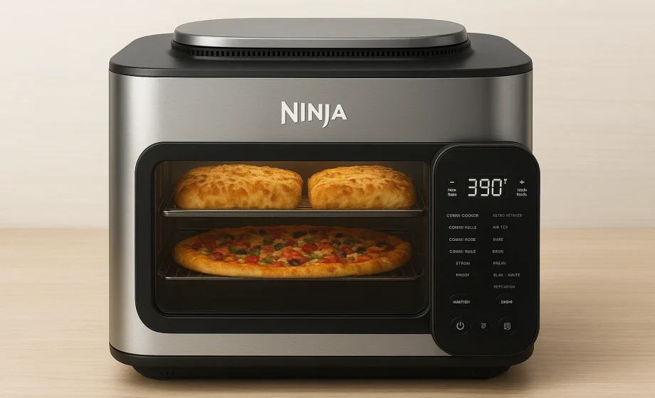 فرمتپذیر نینجا پخت پیتزا و غذاهای سریع.
